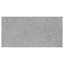 Rectangular gray tile on a white background