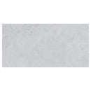 Rectangular gray tile with a subtle pattern on a white background