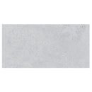 Rectangular gray tile with a textured surface on a white background