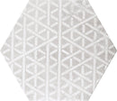 Alchimia Hexagon Mix 1 Blanco Grigio Tile Quintessenza