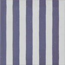 Pattern of vertical blue and white stripes on a tile