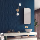 Hexa Deep Navy Mosaic 31.631.6 Tile Terratinta
