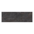 Rectangular dark stone effect tile on a white background