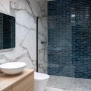 Metallica Metalbrick Blue Lux 6x24 Box Viva