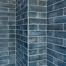 Metallica Metalbrick Blue Lux 6x24 Box Viva