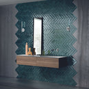 Metallica Metalbrick Green Lux 6x24 Box Viva