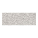 Rectangular tile with a textured pattern on a white background