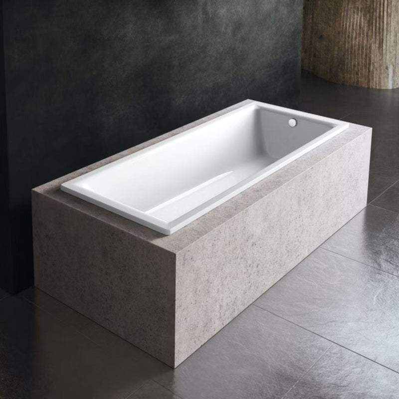 PURO Built-In Bath 170x75cm - Alpine White Baths Kaldewei 