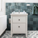 TBox Cerulean Glossy 12.5x12.5 Tile Sartoria By Terratinta