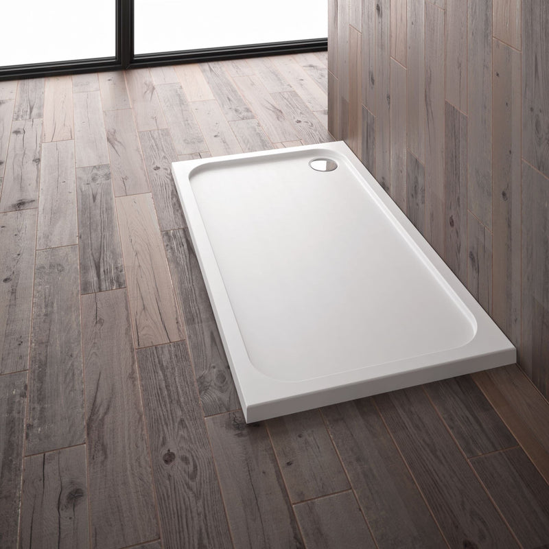 Touchstone Rectangular Shower Tray 100X76cm Shower Trays TileStyle 