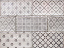 Vita Nebbia Decor Mix Brillo 10x20 Tile Fabresa