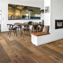 Royal Oak Sanssouci wood flooring in dining room.