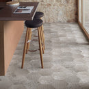 Alchimia Hexagon Mix 1 Blanco Grigio Tile Quintessenza