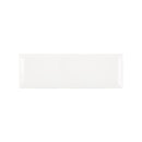 Bevelled Blanco Gloss 10x30 Tile Fabresa