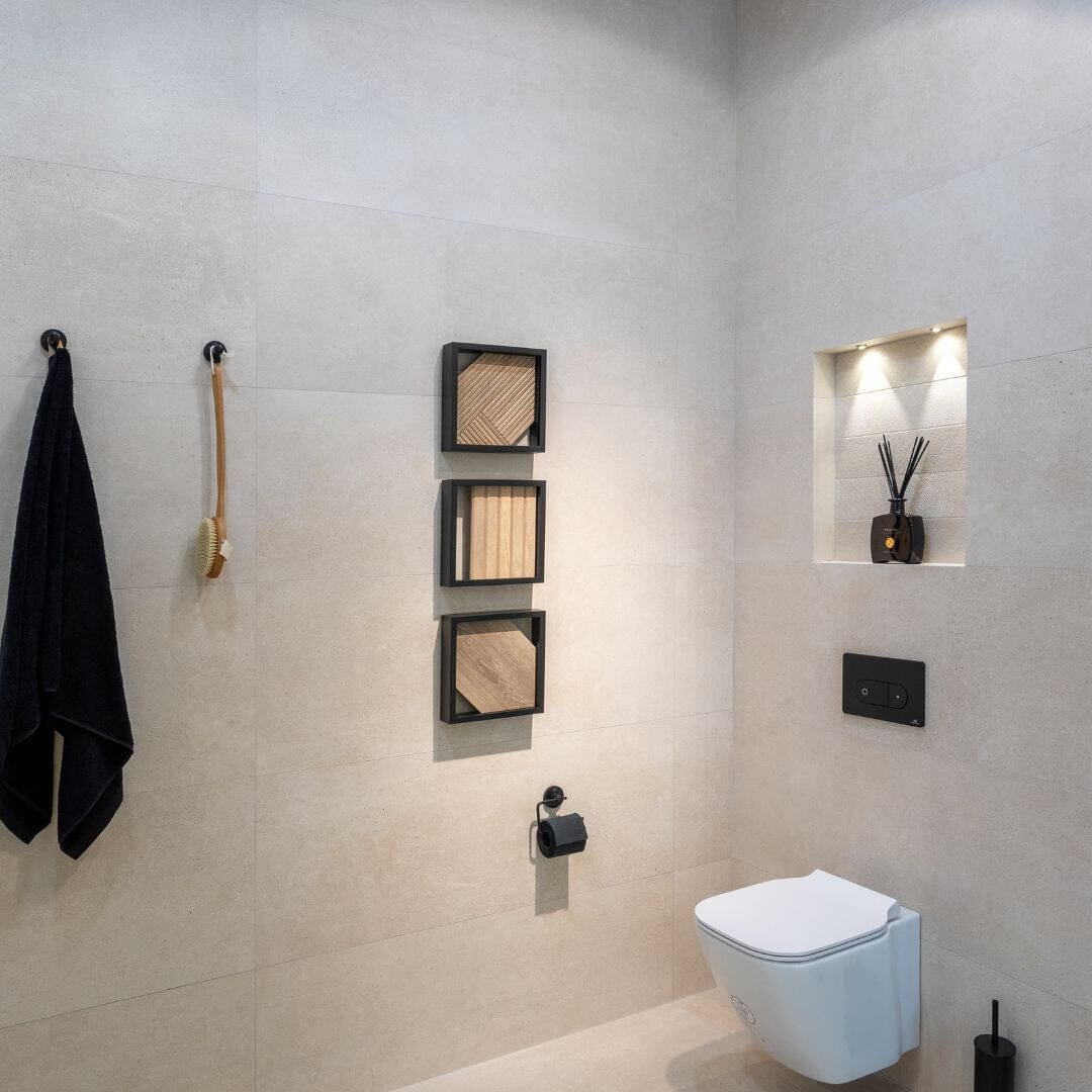 Shop our Shop The Look - Bottega Caliza Bathroom Range Online Today