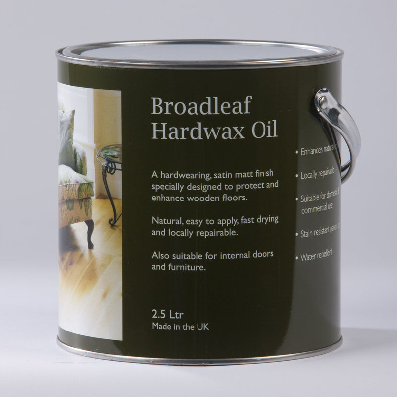 Broadleaf Classic Hardwax Oil 2.5L Preparation Products Broadleaf 