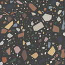Confetti Nero Multicolour Tile Quintessenza
