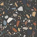 Confetti Nero Multicolour Tile Quintessenza