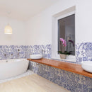 Decor Blanco Oporto 15x15 Tile Fabresa