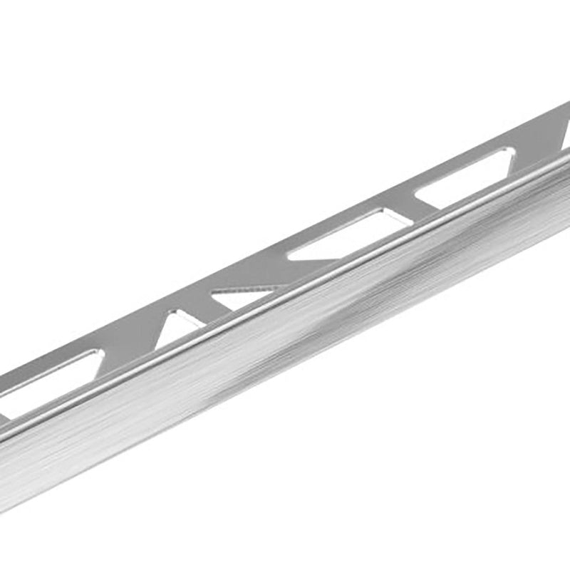 Gloss Aluminium Anodised Sq. Edge Trim 8mm Trims Dural EURO a/c 