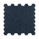 Hexa Deep Navy Mosaic Tile Terratinta 31.6cm x 31.6cm