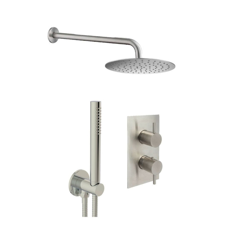 INOX Concealed Thermo Shower Set - Stainless Steel Showers JTP 