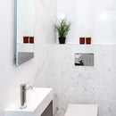 Lines Cambric Persian White Mosaic Tile Porcelanosa