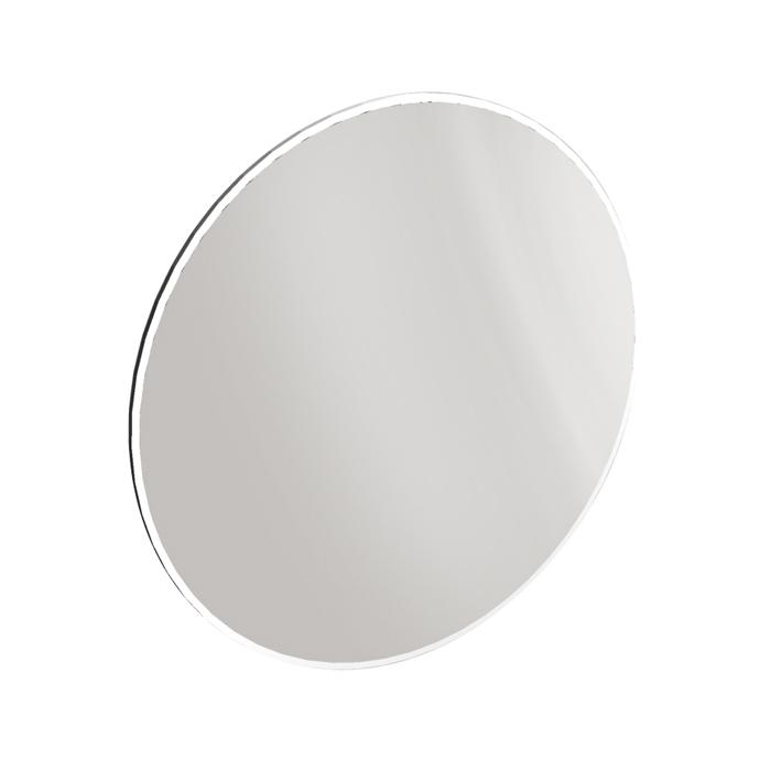 Buy Lounge 60cm Round Mirror White Bathroom Mirrors Online Today