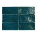 Memorie Blu Di Prussia Glossy Tile Sartoria By Terratinta