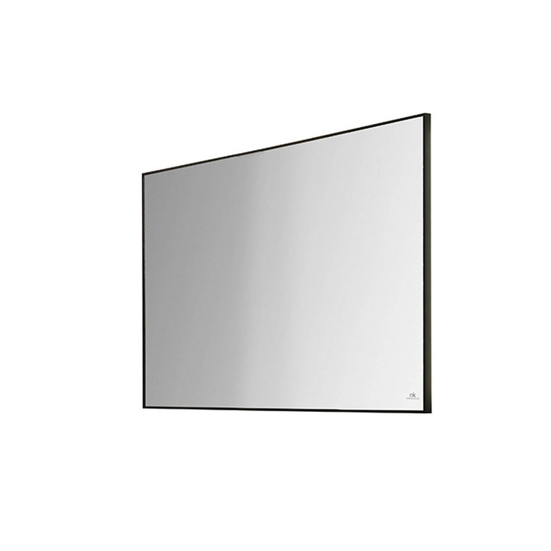 Mirror 80x60 cm with aluminium black frame, perimetral light and demister, controled by proximity sensor. black Standard Noken 