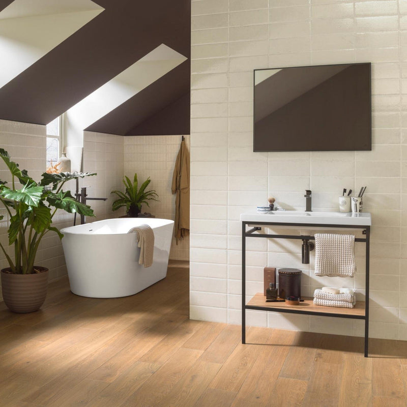 Mirror with Perimetral Lighting 80x60cm - Black Bathroom Mirrors Noken by Porcelanosa 