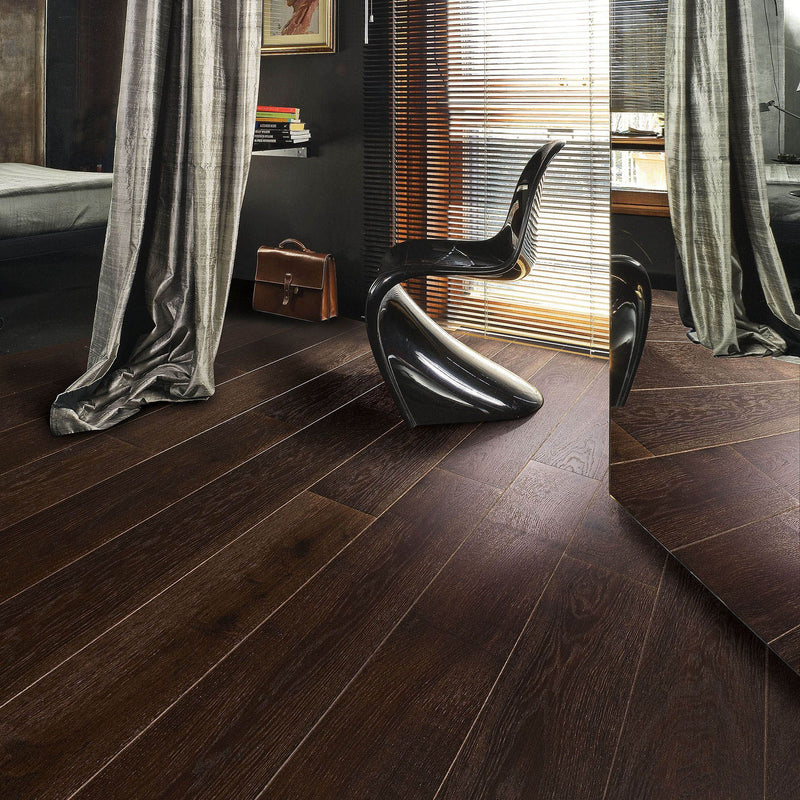 Oak Nouveau Black Wood Flooring Kahrs UK sterling A/C 
