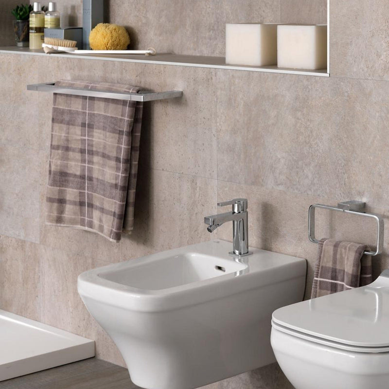 URBAN C Towel Holder - Chrome Bathroom Accessories Noken by Porcelanosa 