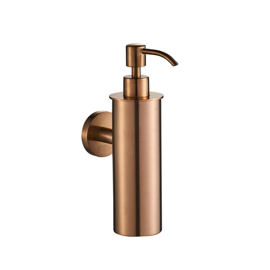 Bronze shower store soap dispenser