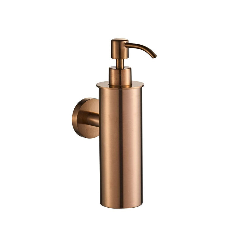 VOS Wall Mounted Soap Dispenser - Brushed Bronze Bathroom Accessories JTP 