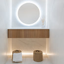 80cm Round Mirror With Backlight Bathroom Mirrors Noken By Porcelanosa 