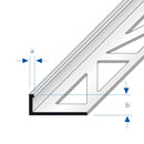 DUROSOL Aluminium L-Shaped Trim 12.5mm - White