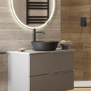 ACRO COMPACT Countertop Basin 38cm - Matt Black Basins Noken By Porcelanosa 