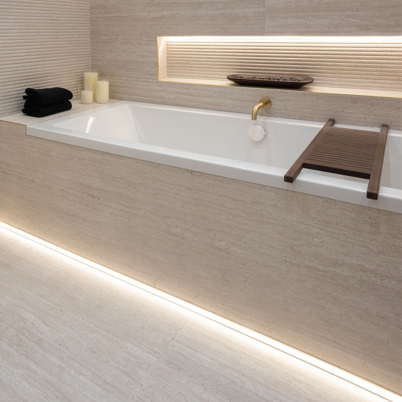 ALMA Double Ended Bath 180x80cm Baths Noken by Porcelanosa 
