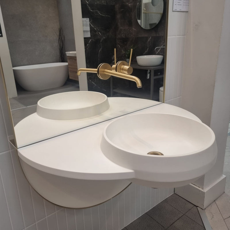 ARCO Console Structure and Frame - Brass Basins EX.T 