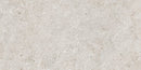 Light grey rectangular stone effect tile.