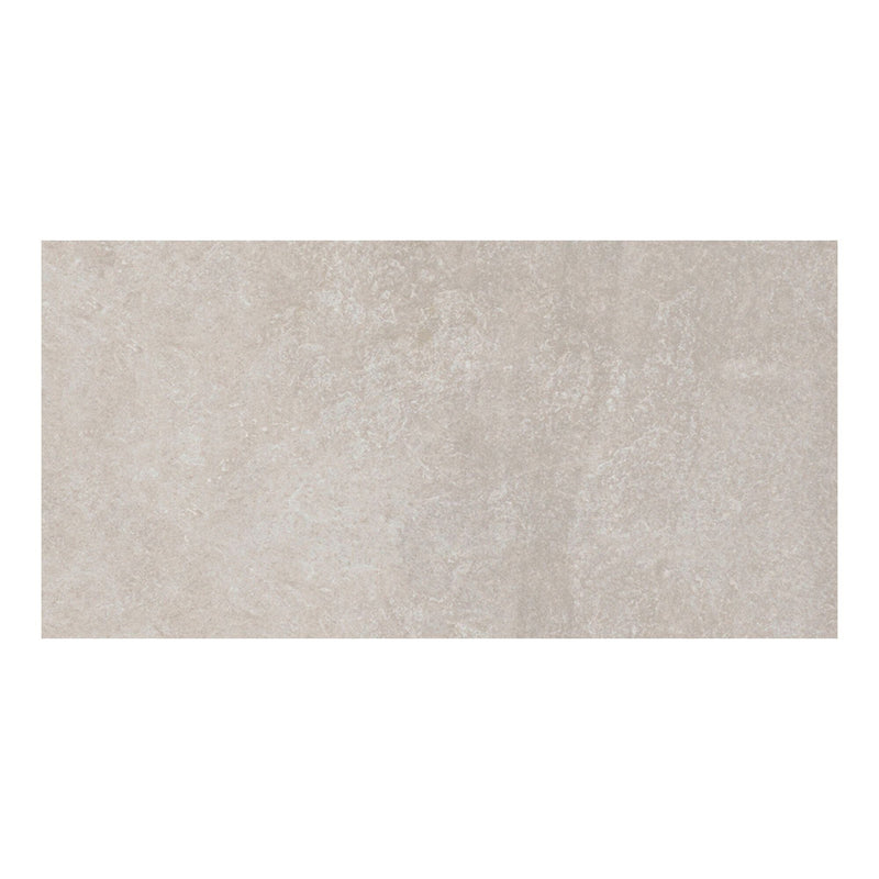 Rectangular tile with a beige color on a white background