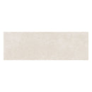 Rectangular beige concrete effect wall tile