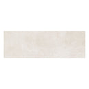 Rectangular beige concrete effect wall tile