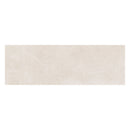 Rectangular beige concrete effect wall tile