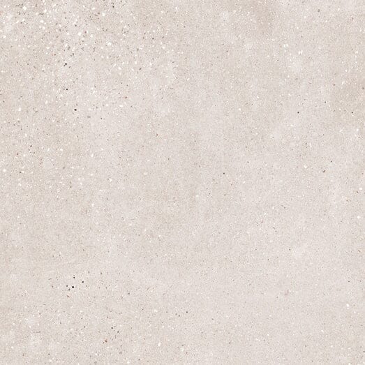 Square beige concrete effect tile