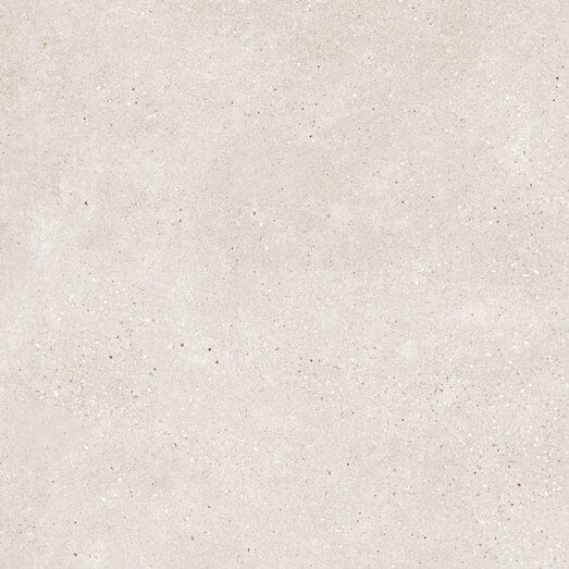 Square beige concrete effect tile