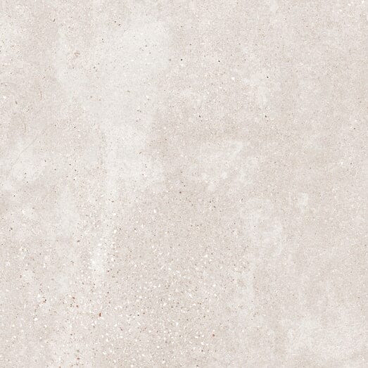 Square beige concrete effect tile