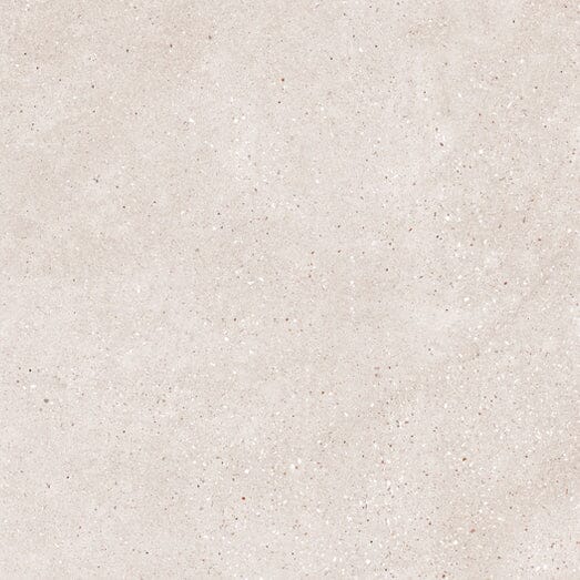 Square beige concrete effect tile