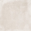 Square beige concrete effect tile